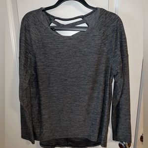 Grey apana athletic long sleeve